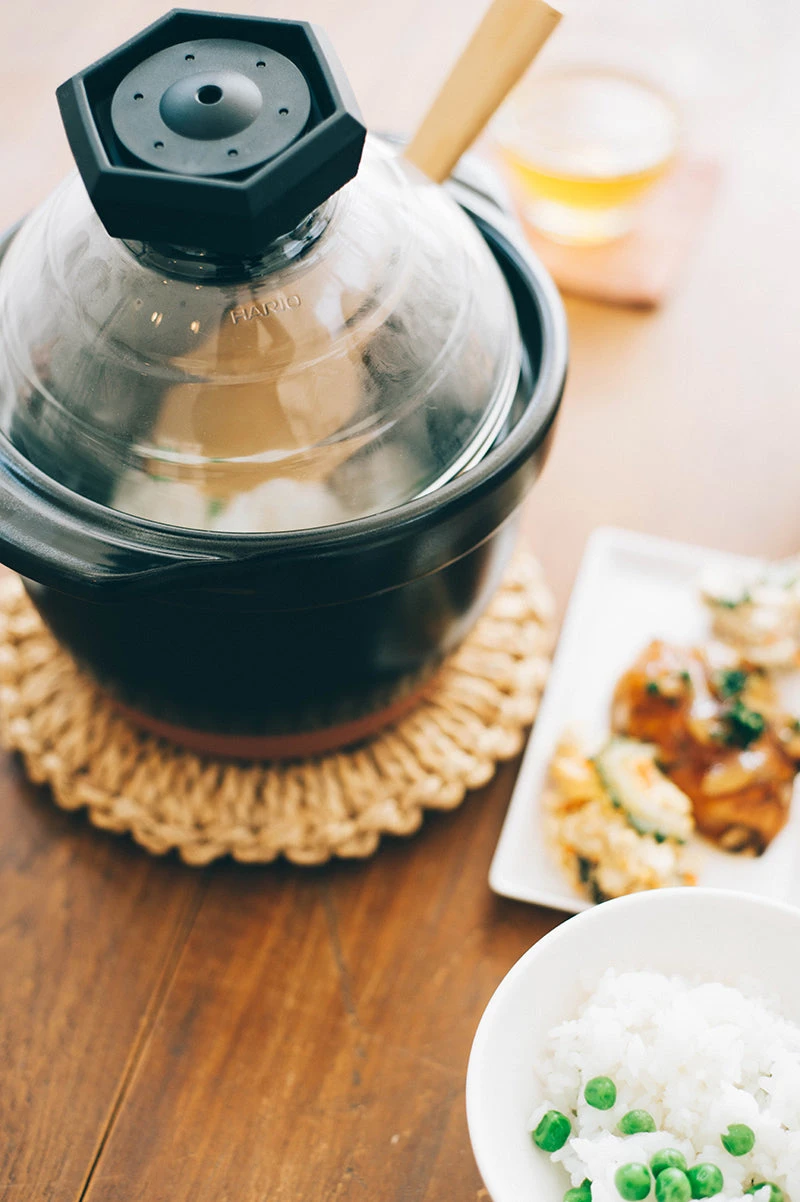 "GohanGama" Glass Lid Rice Cooker 4 "GohanGama" Glass Lid Rice Cooker - Image 4