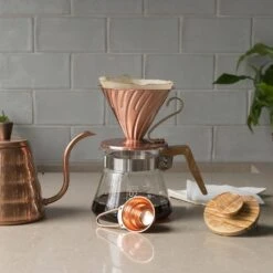 Hario V60 Copper Coffee Dripper Size 02 -Hario BBH30012 a6f5ec17 777b 4665 801a d34b16794c66