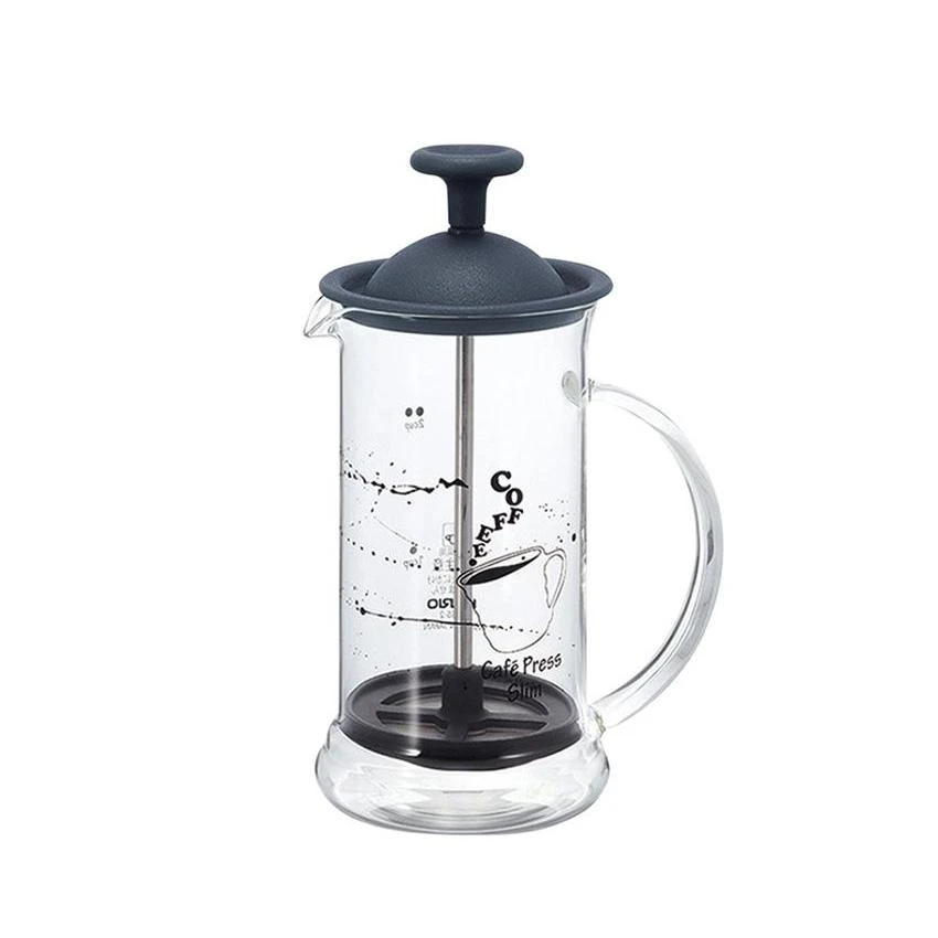 Hario Cafe Press Slim Black - 240ml 1 Hario Cafe Press Slim Black - 240ml