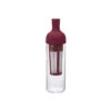 Hario Cold Brew Coffee Filter In Bottle (Cranberry Red)