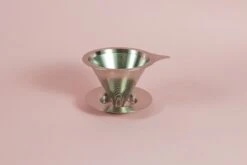 Double Mesh Metal Coffee Dripper