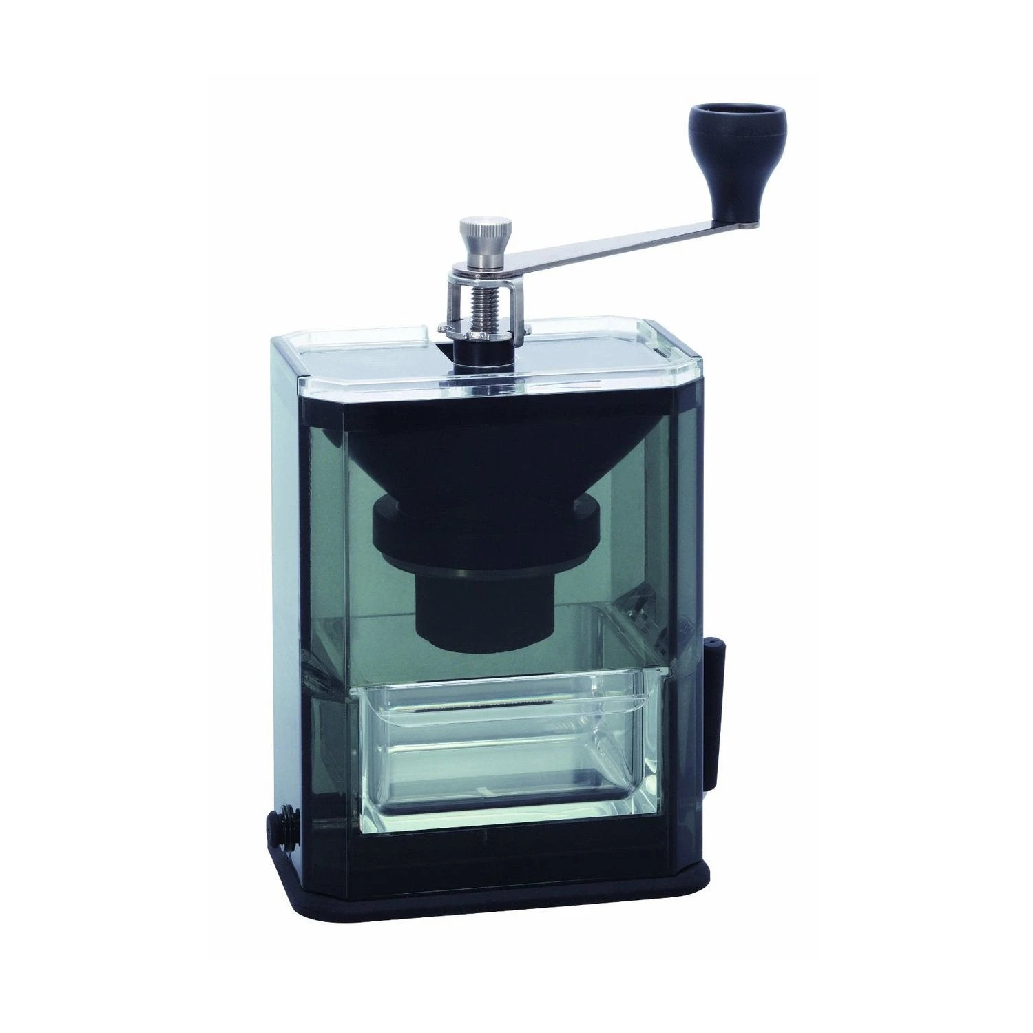 Hario Clear Acrylic Hand Coffee Grinder 1 Hario Clear Acrylic Hand Coffee Grinder