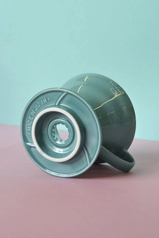 Hario V60 Ceramic Coffee Dripper Matte Black - Size 02 4 Hario V60 Ceramic Coffee Dripper Matte Black - Size 02 - Image 4