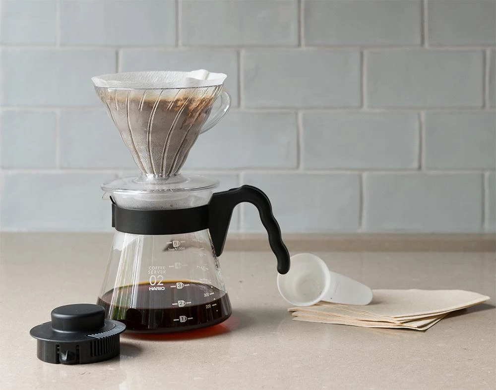 Hario V60 Glass Coffee Server Size 02 (700ml) 2 Hario V60 Glass Coffee Server Size 02 (700ml) - Image 2