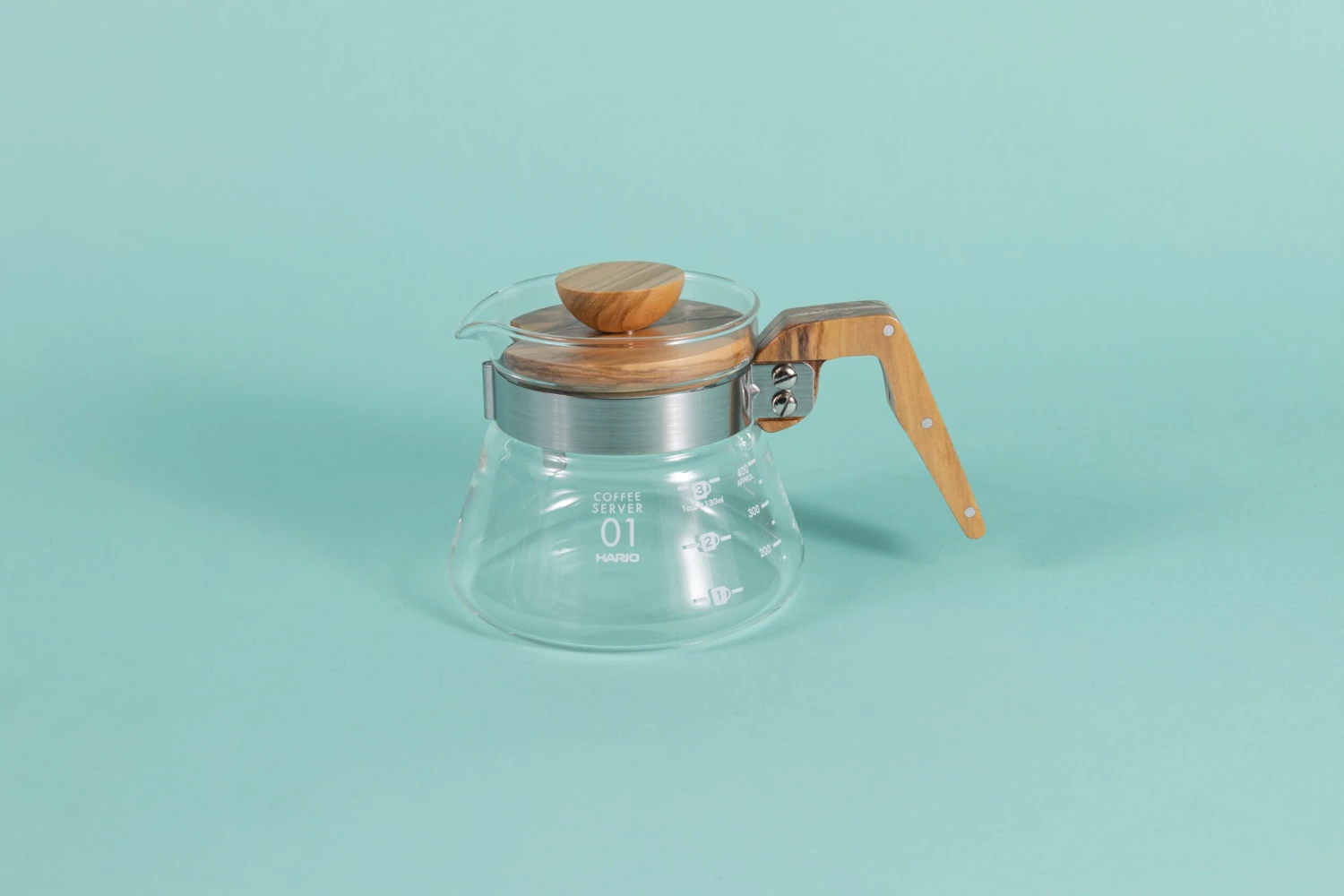 V60 Olive Wood Coffee Server 1 V60 Olive Wood Coffee Server