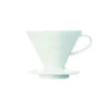 Hario Bloom V60 Ceramic Coffee Dripper White - Size 02