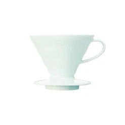 Hario Bloom V60 Ceramic Coffee Dripper White - Size 02