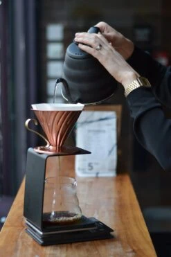 Hario V60 Buono Drip Kettle - Matte Black (1.2L) -Hario VKB 120 MB LS2