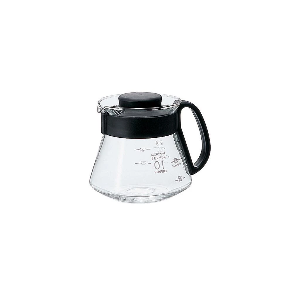 Hario V60 Glass Range Coffee Server Size 01 (360ml) 1 Hario V60 Glass Range Coffee Server Size 01 (360ml)