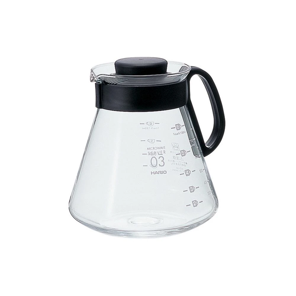 Hario V60 Glass Range Coffee Server Size 03 (800ml) 1 Hario V60 Glass Range Coffee Server Size 03 (800ml)